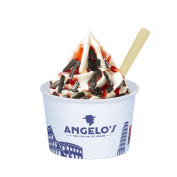 Sundae Extra salted liquoriceflakes red fruit,Angelo;Medium 3,35 - Large 3,85